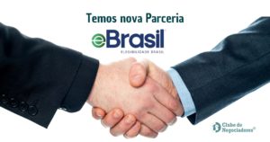 Parceria clube de negociadores e ebrasil